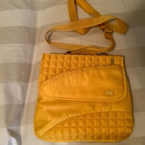 Yellow Lug Crossbody Bag